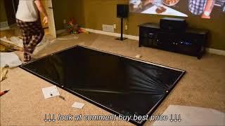Assembling the Elite Screens ER120WH1 Sable Fixed Frame 120 Screen