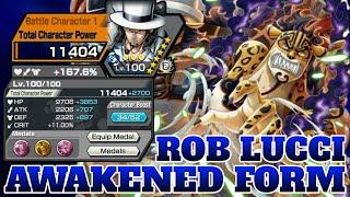 ROB LUCCI  AWAKENED FORM GAMEPLAY | ONE PIECE BOUNTY RUSH | OPBR