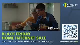 Mercury Broadband - Extended Black Friday Sale