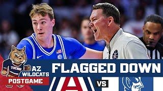 POSTGAME: Arizona OUTMATCHED Against Duke And Cooper Flagg At Home