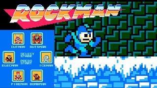 Rockman (FC · Famicom) original video game | full game completion session 