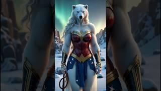 Best Fusion Of Justice League With Animals  |Super Heroes Become Animals | #shorts #dc