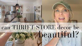 How to Style Thrift Store Decor | Thrift Haul
