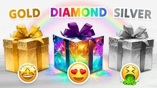 Choose Your GIFT...!  GOLD, DIAMOND or SILVER ⭐