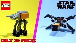 10 Star Wars things you can make with 20 Lego Pieces Part 4