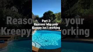 Part 2: Reasons why your kreepy isn’t working #poolmaintenance #poolcleaner #aquastarpoolservices