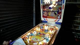 Bowling Queen Gottlieb EM Pinball Machine Single Player Wedgehead short game