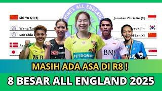 JADWAL PEREMPAT FINAL ALL ENGLAND 2025 HARI INI #allengland2025