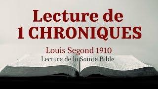 1 CHRONIQUES (Bible Louis Segond 1910)