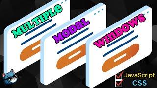 Multiple modal windows JavaScript @catwebdev
