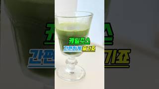 케일주스 아침에 간편하게 먹어요