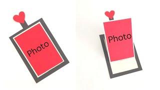 DIY Easy Photo Slider Popup card for Scrapbook/Birthday Gift Card Ideas/ PaperCrafts/Explosion Box