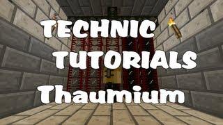 Technic Tutorials #47. Thaumium Armour & Tools