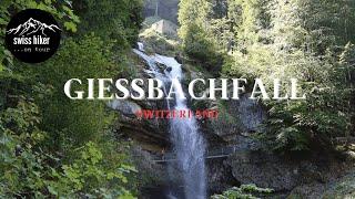 Giessbachfall, Giessbach falls - near interlaken | vlog | Switzerland (4K)