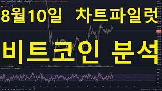 [차트파일럿]8월 10일 비트코인 분석 / 차트는 확률이다.