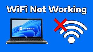 How To Fix WiFi Not Working Laptop Lenovo, Dell, HP, Apple, Asus, Acer, Microsoft, MSI, Razer