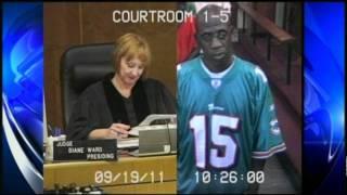 Dumb criminal steals Dolphins jersey and wears it to trial