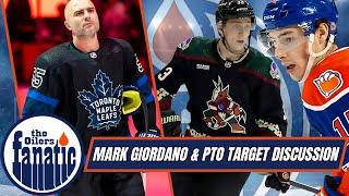 Edmonton Oilers News | Mark Giordano & PTO Targets Update | Noah Philp