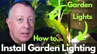 How to Install Easy but Effective Garden Lights