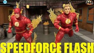 McFarlane DC Multiverse Speedforce Flash PLATINUM Unmasked Barry Allen Flashpoint Figure Review