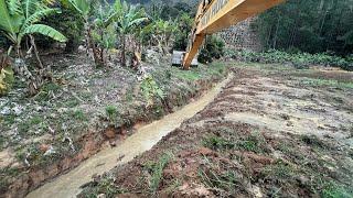 LIMPANDO RIO com escavadeira hidráulica E ESTOURANDO O MINI RIO EM um RIO MAIOR op galego capixaba