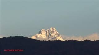 IL MONVISO INNEVATO VISTO DA ROBILANTE. (CN) SAB. 3 - 10 - 2020.