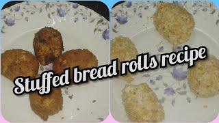 Bread roll recipe || Bread potato roll || Potato stuffed bread roll