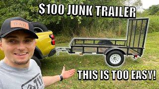 How To Make BANK Renting CHEAP Trailers! *STUPID EASY*