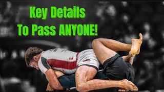 Simple & Efficient Details To Pass Any Guard - Giancarlo Bodoni BJJ Guard Passing