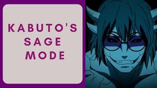 explaining kabuto's sage mode