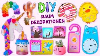 16 DIY RAUM DEKORATIONS IDEEN - EINHORN ZIMMERDEKO - SÜSSE WANDDEKORATIONEN - EINFACH UND GÜNSTIG