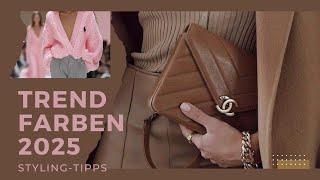 TRENDFARBEN 2025 | Styling-Tipps #fashion #trend #ootd #outfit #styling #styleinspiration #style