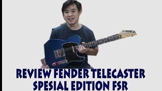 REVIEW FENDER TELECASTER MEXICO SPESIAL EDITION FSR - OCEAN BLUE CANDY - FRIEDY WIJAYA