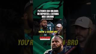 Fletcher Cox UNLOADS: Defends Nick Sirianni After Playoff Loss: Philadelphia Eagles shorts