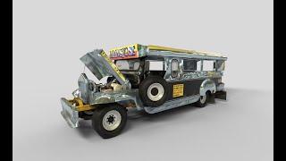 3D Pinoy Jeepney