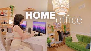 I redid my entire office from Amazon (vlog+ makeover)