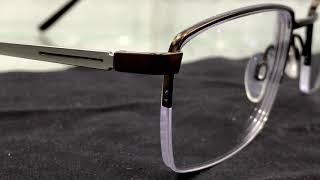 CHARMANT CH11441BR 54-18-140MM H.Rimless Specs |Glassmith By Gulzari Optics|