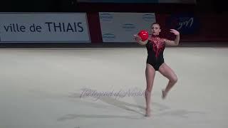 Zohra AGHAMIROVA (AZE) ball - 2023 Grand Prix Thiais AA