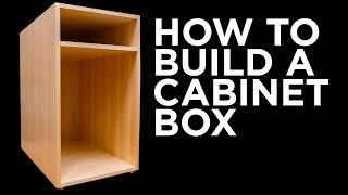 How to build a (next level) cabinet box  | Revealed