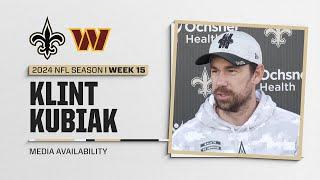 Klint Kubiak on Jake Haener, Spencer Rattler | New Orleans Saints