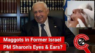 FACT CHECK: Viral Video Shows Maggots Removed from Former Israel PM Ariel Sharon's Eyes & Ears?