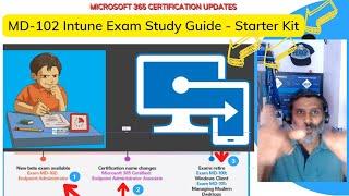 Intune Exam MD 102 Study Guide Starter Kit - Intune Certification #MSIntune #MSLearn