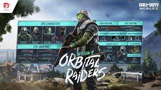 Season 9: Orbital Raiders Battle Pass Trailer | Garena Call of Duty: Mobile