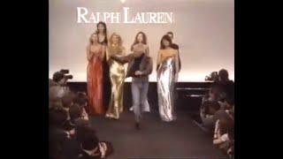 Polo Ralph Lauren 1995 F/W show collection.