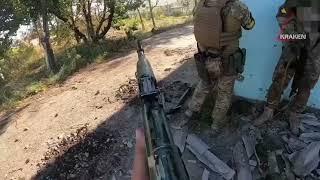 POV  UA Army clearing village-POV combat