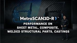 Explore the wide range of applications of the MetraSCAN-R BLACK portable and optical CMM