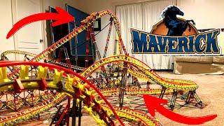 How I Built Maverick At Cedar Point Out Of K’nex! (With The Heartline/Inline Roll)