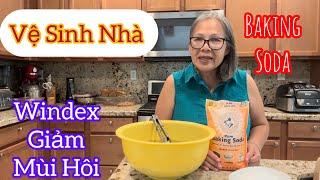 Vlog 802: Vệ Sinh Nhà  Cách Sử Dụng Baking Soda Loại Bỏ Mùi Hôi Trong Tủ Lạnh Lò Bếp Phòng Tắm 