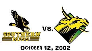 October 12, 2002 - Southern Miss Golden Eagles vs. South Florida Bulls Full Football Game