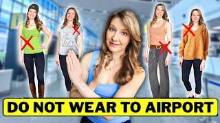 Travel Outfits NOT to Wear for TSA Airport Security in 2025